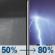 Tonight: Rain showers likely before 2am, then showers and thunderstorms. Cloudy, with a low around 61. East wind around 10 mph, with gusts as high as 22 mph. Chance of precipitation is 80%. New rainfall amounts between a quarter and half of an inch possible. Tonight: Showers And Thunderstorms